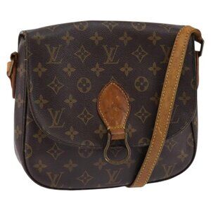 Authentic LOUIS VUITTON Monogram Saint Cloud GM Shoulder Bag M51242 LV